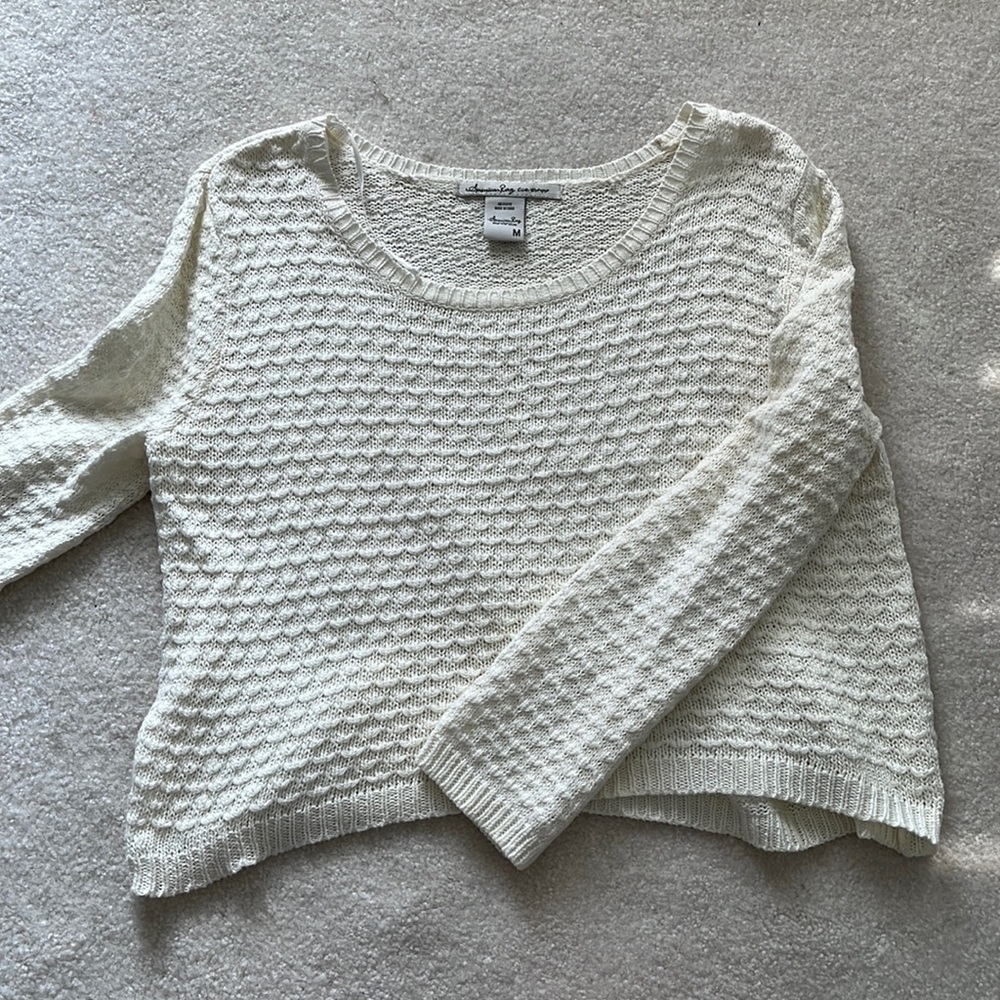 American Rag knit cropped sweater